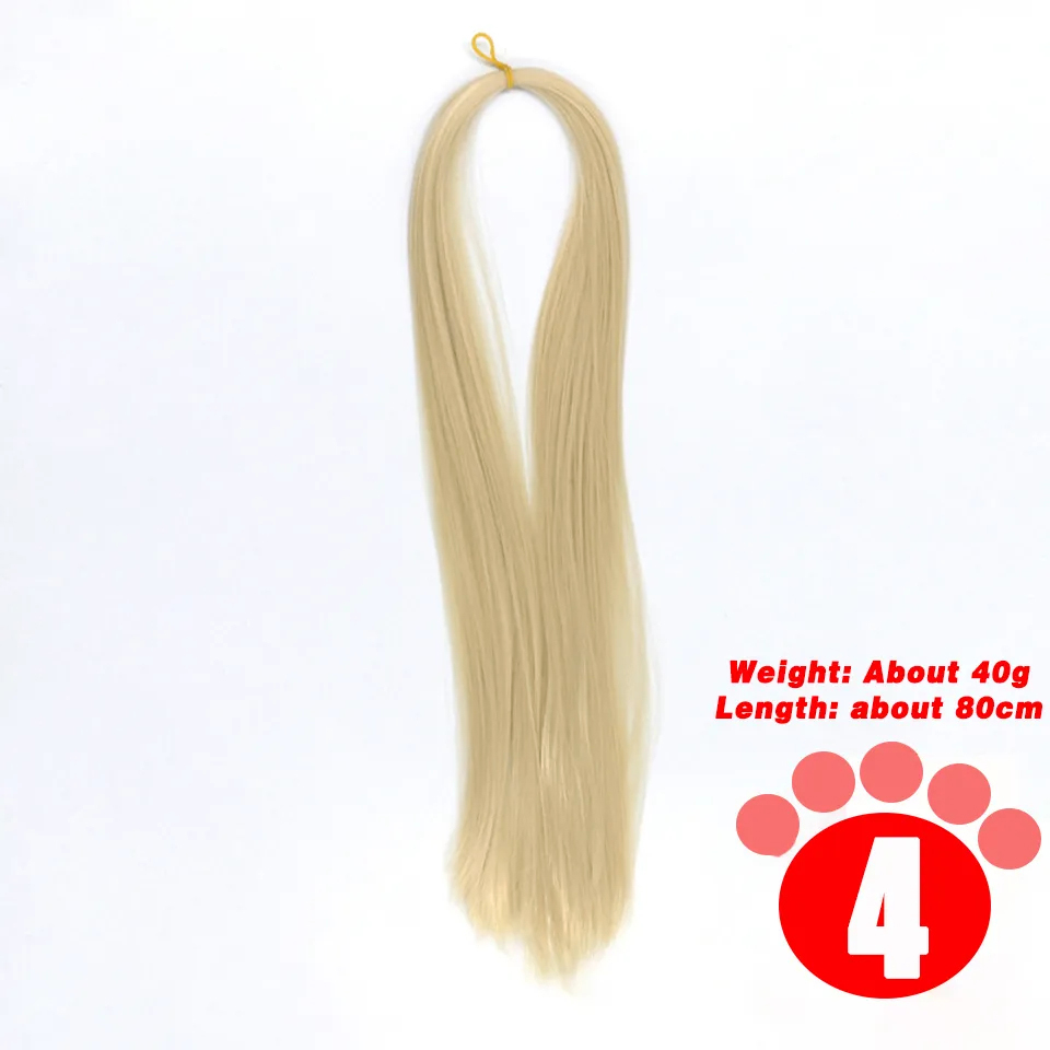 Peluquería de muñeca BJD/SD, fibra de nailon sintética resistente al calor, 1/3 1/4 1/6 1/12, muñeca tejida a mano, cabello modificado DIY para injerto