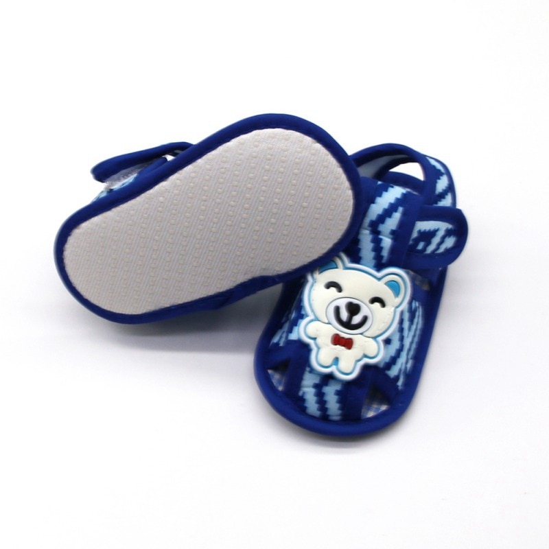 Newborn Infant Baby Girls Boys Summer Casual Sandal Shoes Cotton Gentleman Panda Print Soft Baby Shoes 0-18M