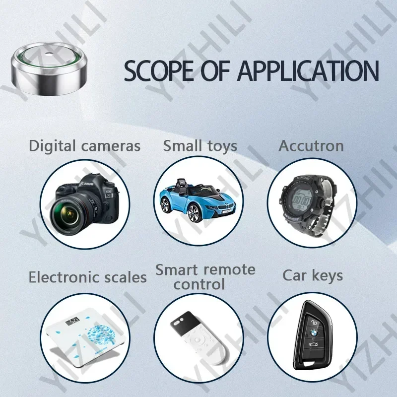 5 pces-50 pces cr2032 bateria de célula de botão 3v baterias de lítio 2032 br2032 para chaves de relógio calculadora controlador temporizador luzes led