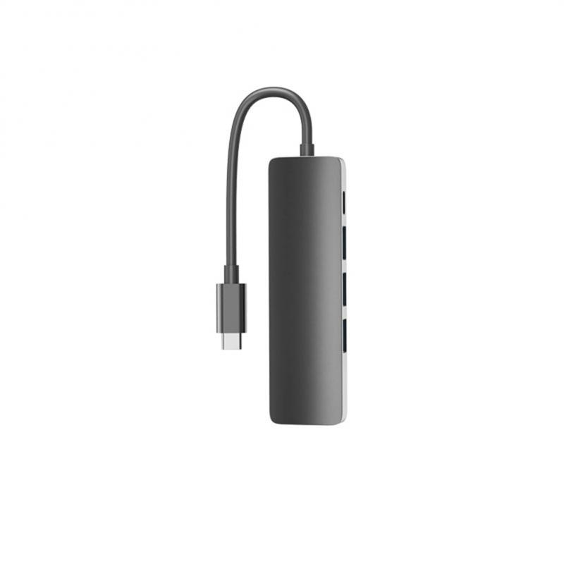 USB Typ C Hub USB C Zu HDMI-kompatibel RJ45 SD Leser PD 100W Ladegerät USB 3,0 Hub für MacBook Profi Dock Bahnhof Splitter