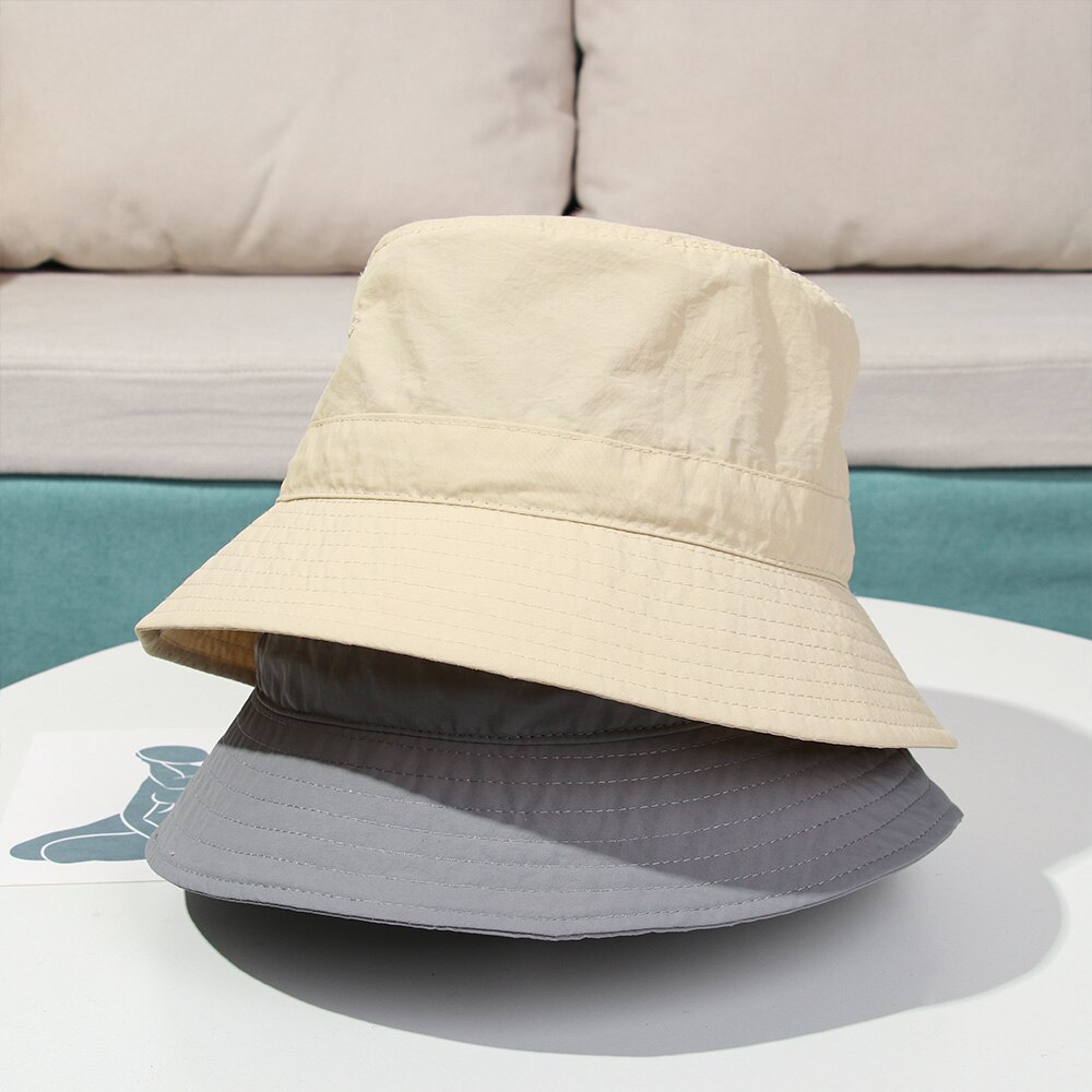 Cappello da sole Anti-UV a visiera larga a tesa larga con corda antivento pieghevole portatile da donna cappello da pescatore estivo cappello da pesca all&#39;aperto