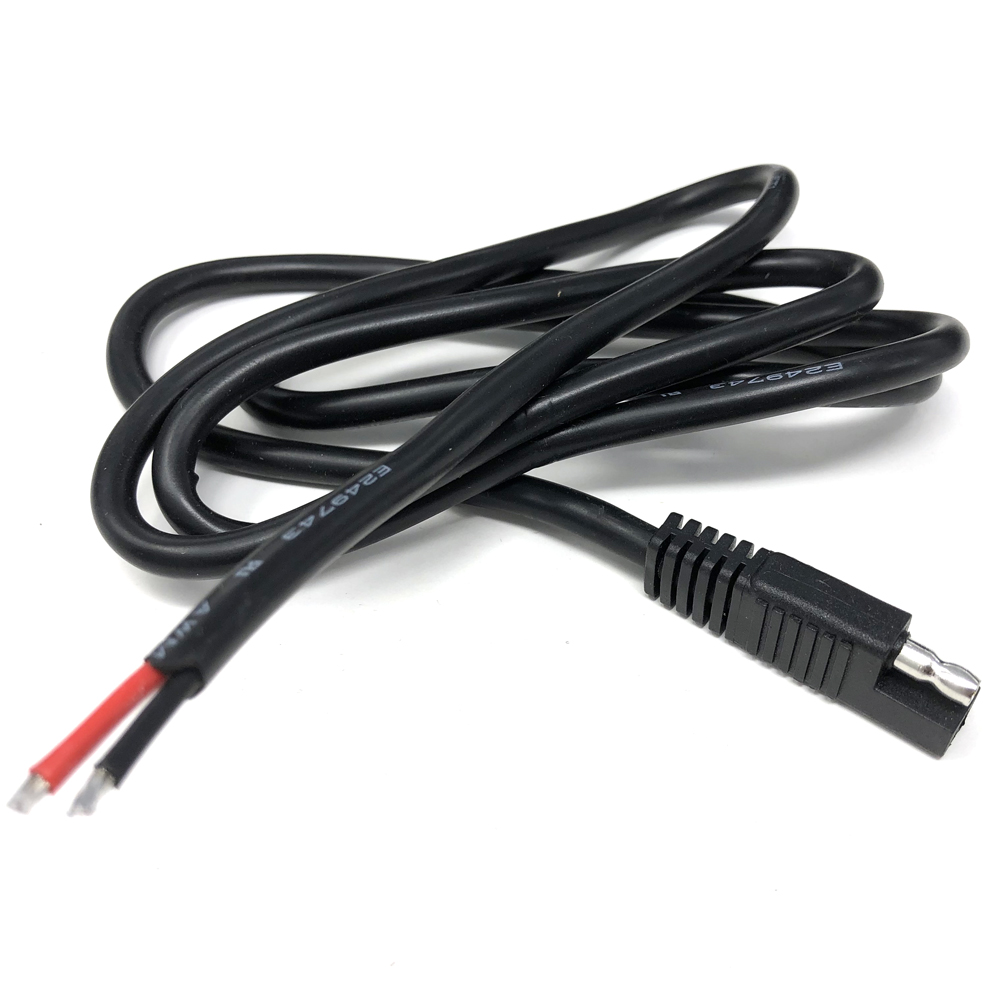 Zware 14AWG 130 Cm 2 Pin Sae Connector Batterij Oplader Quick Disconnect Sae Verlengsnoer Voor Motorfiets Auto Tractor