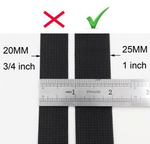 En ryggsäck bröstrem med bröstben med snabbspänne för 1 "vävband - ！！