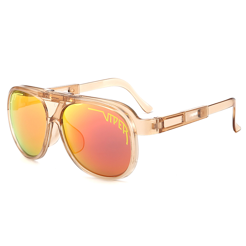 Retro solbriller menn kvinner vintage solbriller steampunk  uv400 punk kjørebriller: Lilla