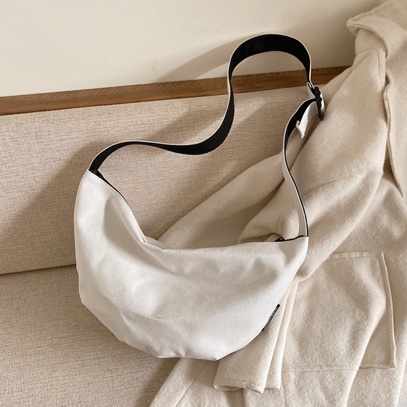 [BXX] décontracté toile Crossbody Dumplings sacs pour femmes sac à bandoulière femme sacs à main et sacs à main HJ451