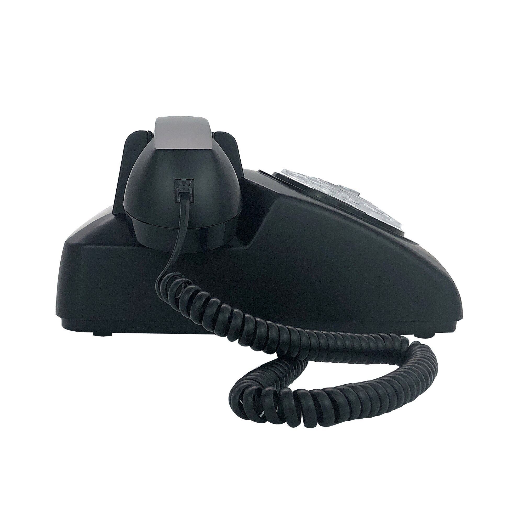 Téléphone portable rétro noir classique Vintage à cadran rotatif, téléphone mains-libres fixe pour maison/bureau/hôtel, téléphones anciens pour personnes âgées