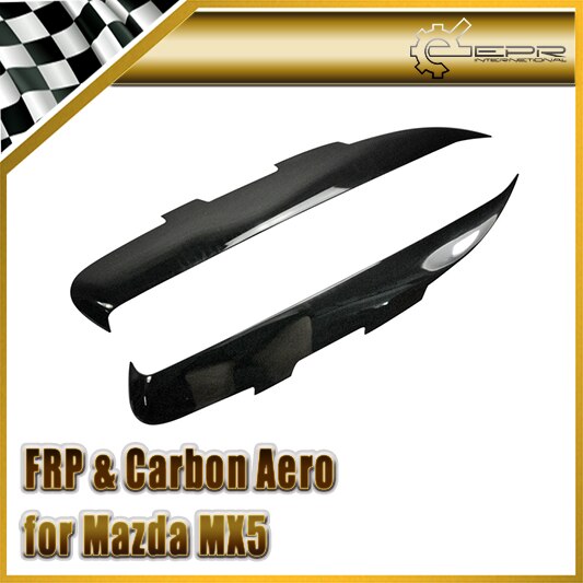 Car-styling FRP Fiber Glass Eyebrow Eyebrows Eyelid Fit For Mazda MX5 NC