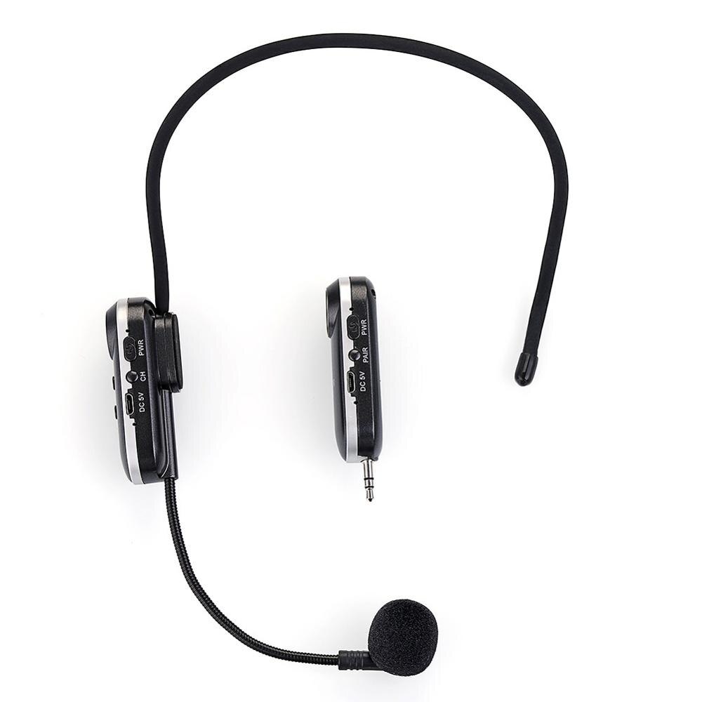 Draadloze Microfoon Headset 50M Uhf Draadloze Headset Microfoon Systeem Voor Voice Versterker Podium Speakers Leraar Gidsen