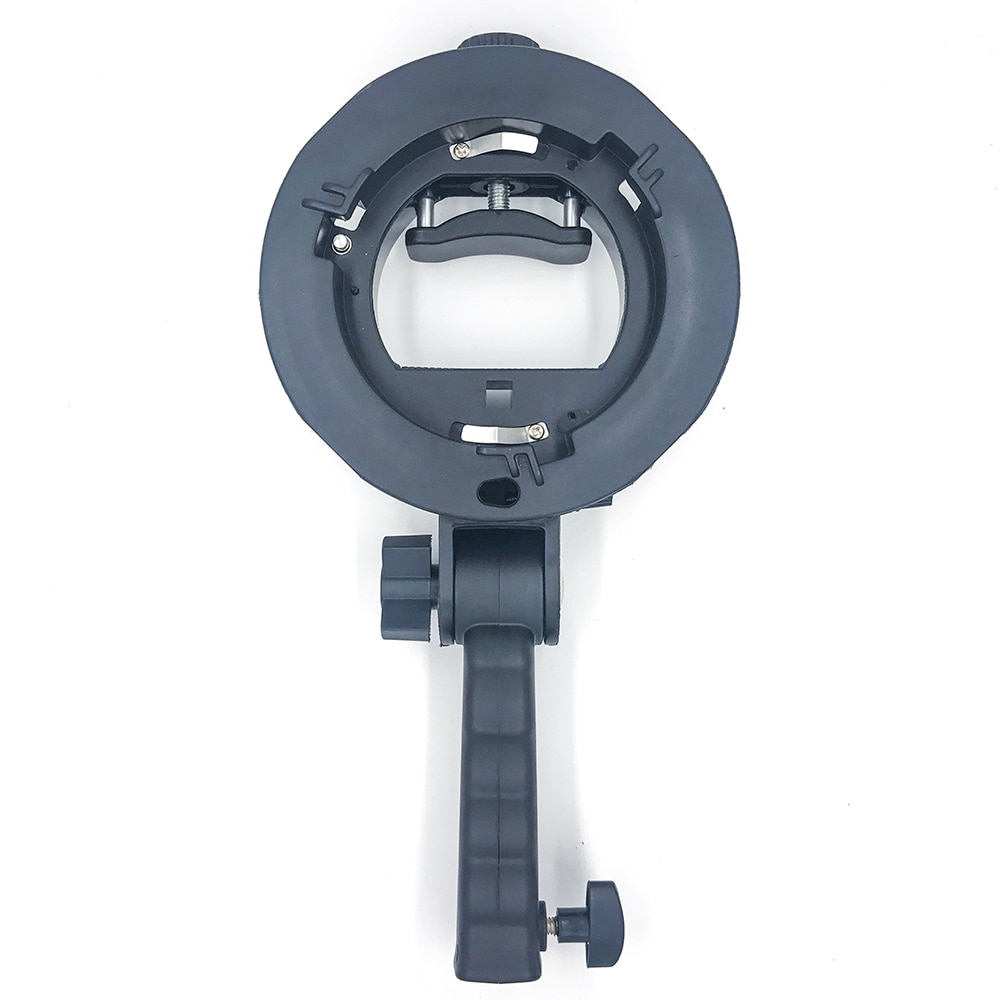 Handheld Grip S-Type Bracket Bowens S Mount Houder Voor Speedlite Flash Snoot Softbox Beauty Dish Honingraat Triopo Fotografie