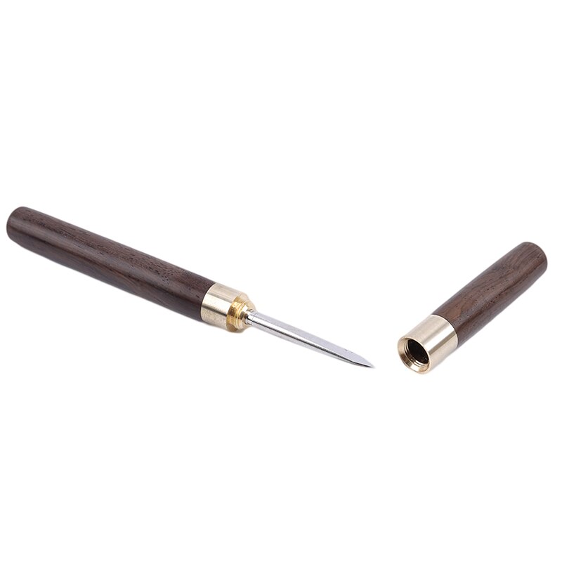 Kitchen Knife Tea Knife Needle Pick With Wood Handle Puer Tea Tools Cone Needle Breaking Prying Tea Brick Tool: style 4