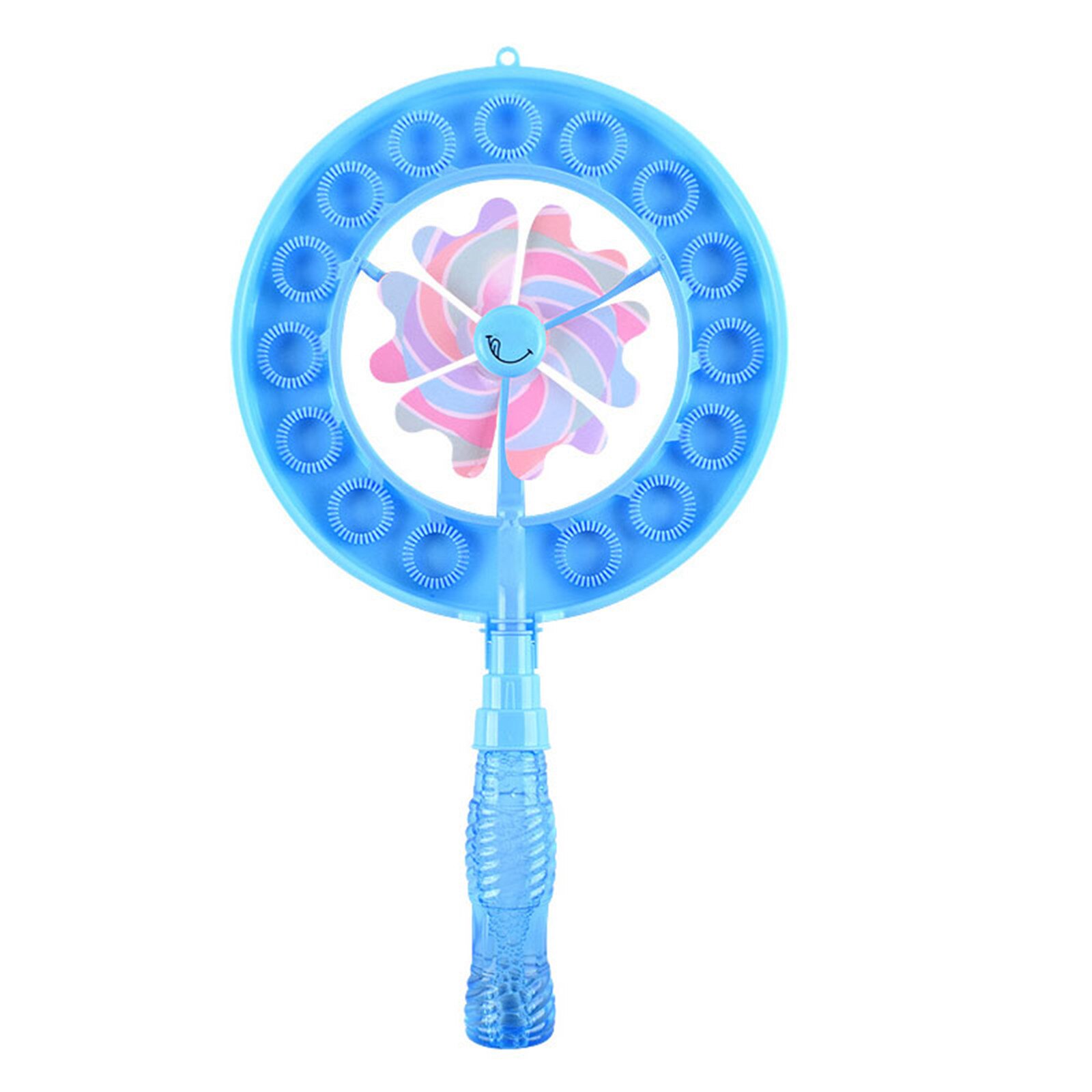 Windmolen Bubble Blower Stok Kinderen Outdoor Wedding Party Verjaardag Zeep Bubble Blower Machine Kinderen Verjaardagscadeautjes LL3: Blauw