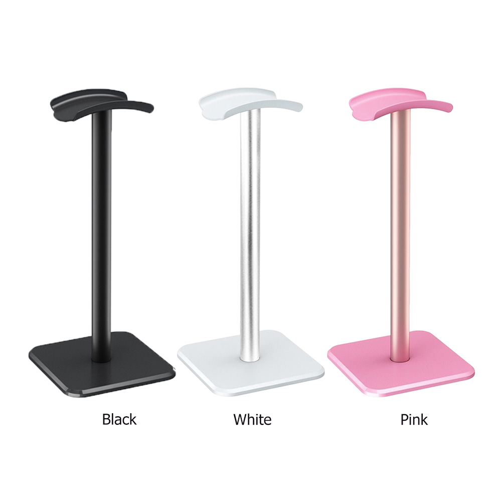Headset-Ständer Kopfhörer halter aus Aluminium legierung, platzsparender Desktop-Organizer-Display-Kleiderbügel mit vertikaler Halterung