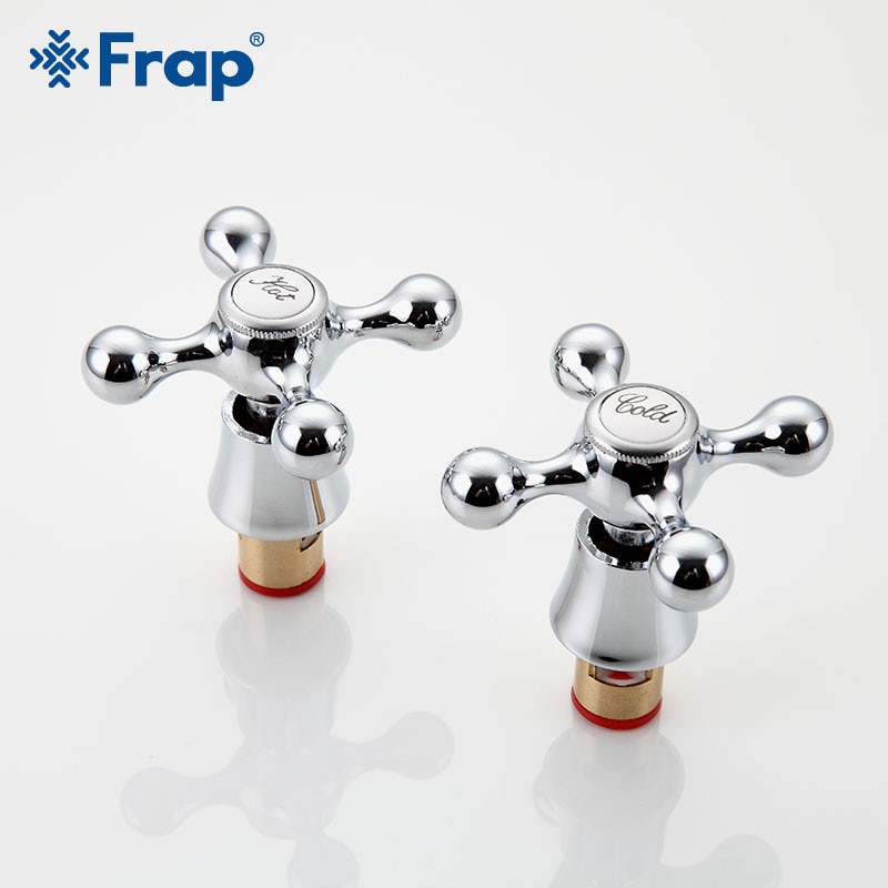 Frap Cross handvat voor kitchen sink water kraan mixer accessoires badkamer wastafel kraan handvat badkamer kraan accessoires F0008