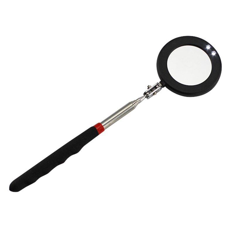 Miroir d'inspection télescopique de 50 livres, outil d'inspection pour vérifier le véhicule, observation des cils, bouche et autres petites pièces
