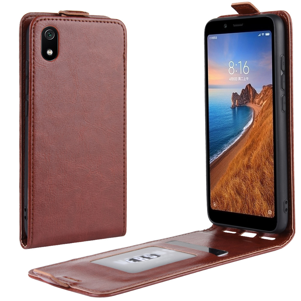 For Xiaomi Redmi 7A Case 5.45 inch Top Magnetic Vertical Book Leather Flip Case on for xiaomi Redmi 7A 7 A Cases Cover