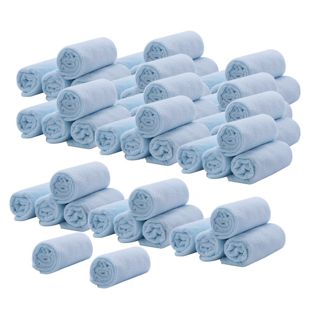 50Pcs Soft Microfiber Salon Towel Gym Towel Hand Towel 65 X 28cm High Absorbent