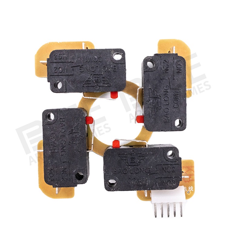 Ersetzen Sie sterben JLF PCB Joystick Reparaturplatine Mikroschalter Teil TP-MA Montage für Sanwa Zubehör Hochwertige Rocker Platine