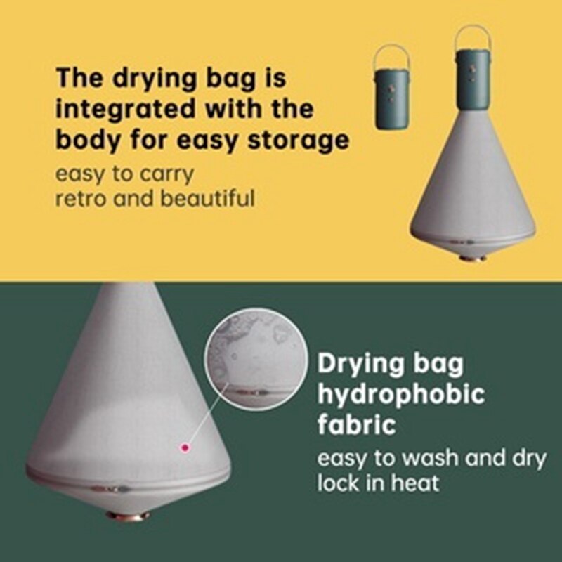Asciugatrice portatile asciugatrice da viaggio accessori da viaggio premio per biancheria intima mini asciugatrice per forniture domestiche