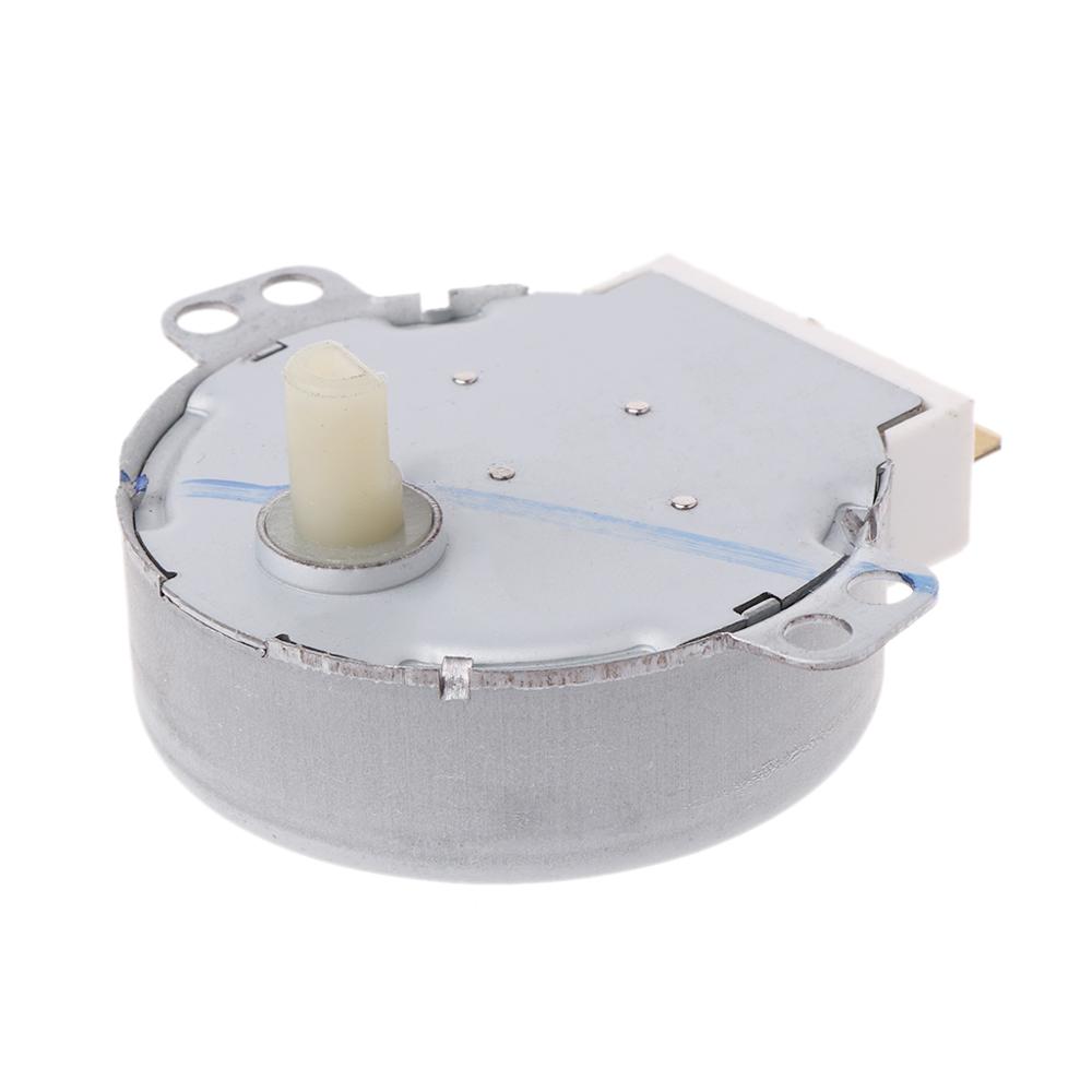 1Pc x Microwave Motor CW/CCW 4 W 5/6 RPM AC 220-240V Rotary Table Synchronous 49TYZ-A2