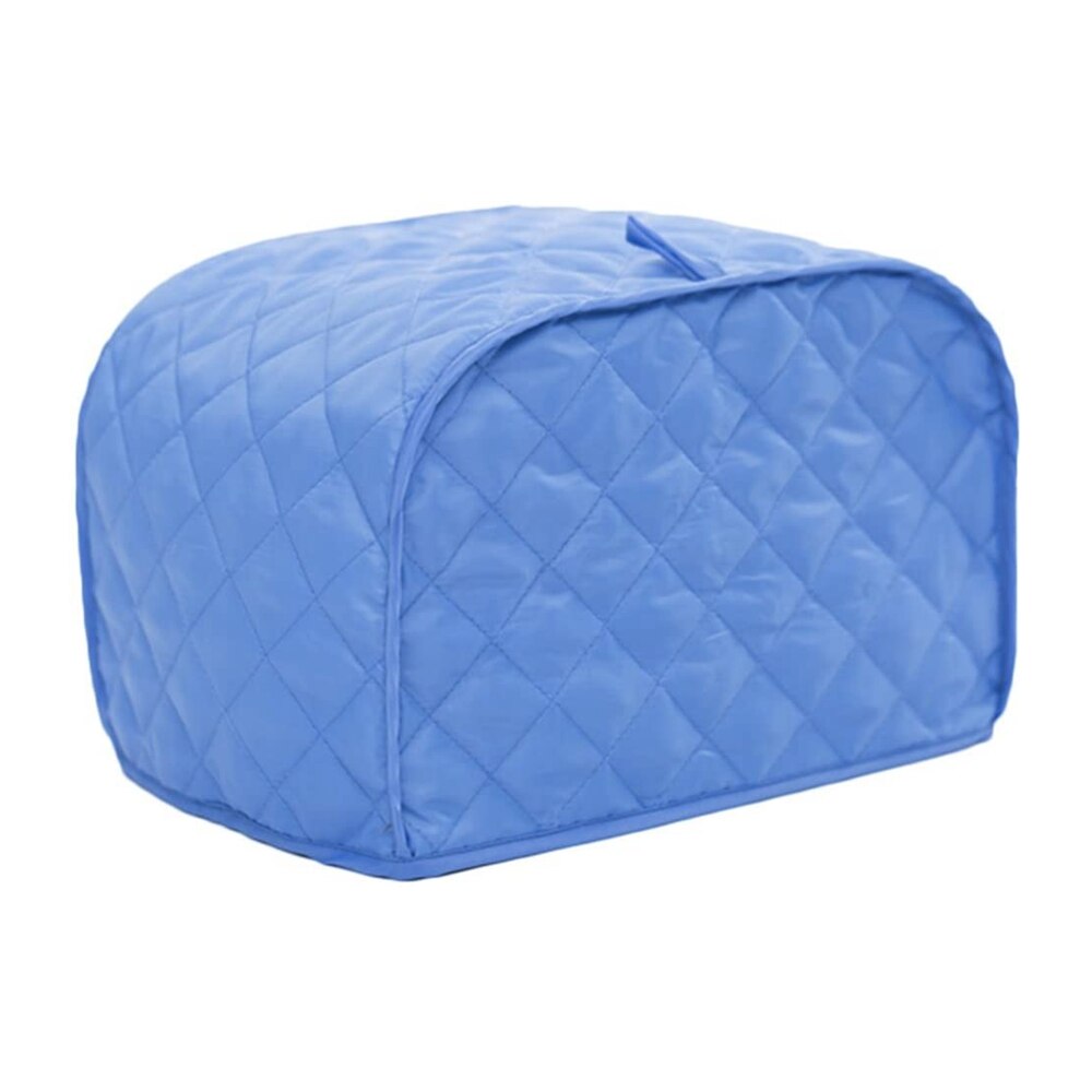 Anti Dust Bread Maker Machine Toaster Cover Toaster Cover-ups Case For Two Slice Toaster Anti Fingerprint Protective Cover: Blue
