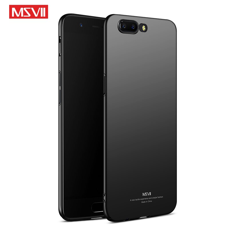 Oneplus 5 Case MSVII Brand Slim Frosted Cover one plus 5 T Cases oneplus 5T Case Hard PC Cover For One plus 5T Oneplus5 Cases