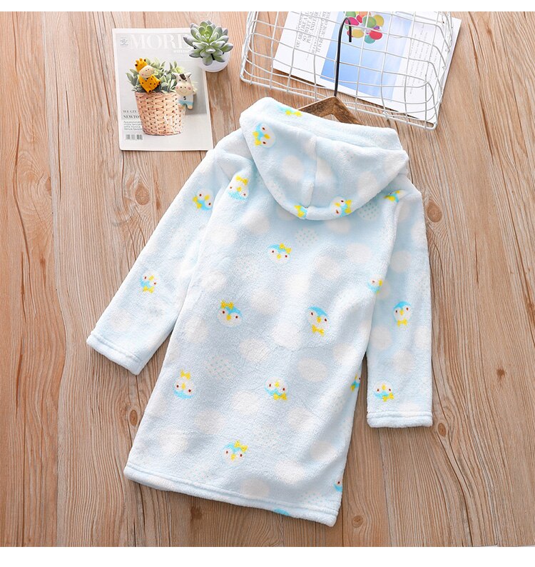 4-8 jahre Baby Nachtwäsche Schlecht Kleid Karikatur Schlecht Hoodies Herbst Mädchen Schlecht Handtücher freundlicher Bademantel Pyjama freundlicher Schlecht kleidung