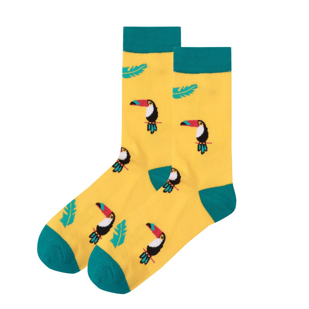 Glade sokker bomull soft sox vakker lama hund kurve menn morsomme kvinner damer jenter kunst: Mynte