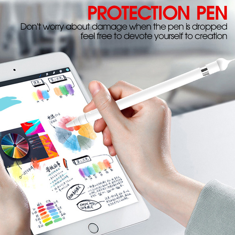 for Apple Pencil 1 Case Cover Universal Colorful for IPad Pencil Case Non-slip protector Silicone for Apple Pencil 2 1 Sleeve