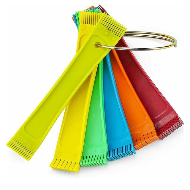 Universal Car A/C Radiator Condenser Fin Repair Comb Cooler Air Conditioner Straightener Cleaning Tools for Auto Cooling System: 16