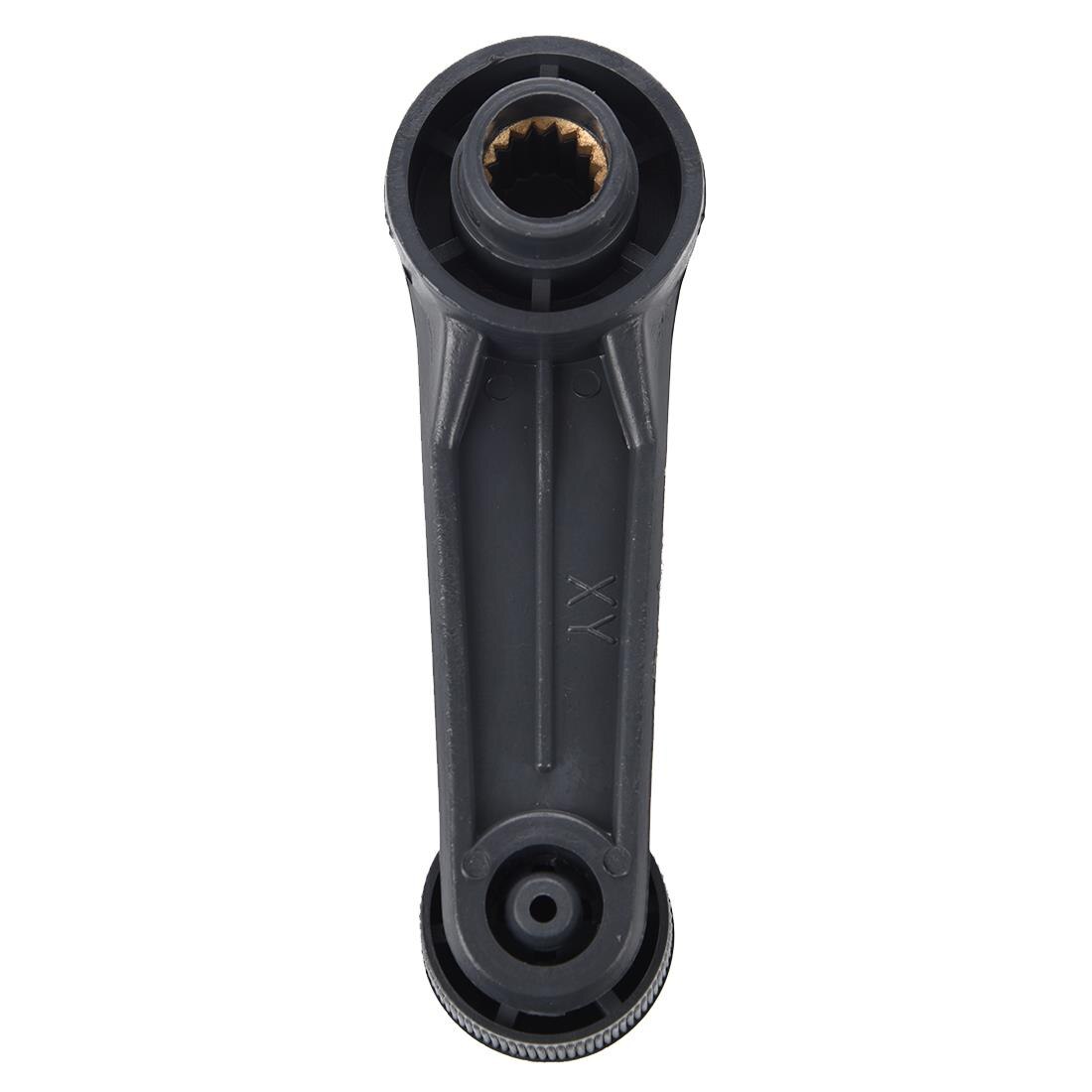 SODIAL(R) 2 uds. Manivela Universal de plástico gris para ventana de coche manivela palanca