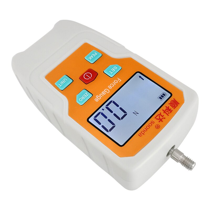 Digital High Precision Force Gauge Meter Push Pull Pressure Spring Dynamometer Testing Machine Tester Range 2-500N Widely Used