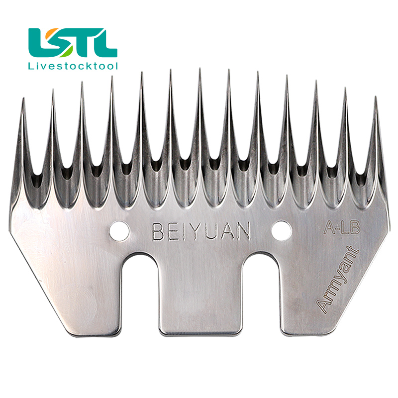 BEIYUAN Sheep/Goats Shears Convex Comb Cutter Shearing Clipper 13 Tooth Blade For Sheep Clipper Shears Scissorsd30