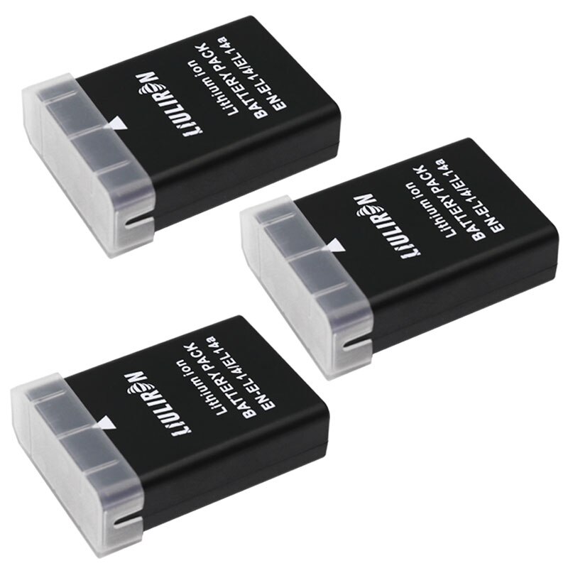 1900mAh ENEL 14 EL 14 ENEL 14 EN-EL14A EN-EL14 EN EL14 EL14A EN EL14 + Batterie Pack Für Nikon d5200 D3100 D3200 D5100 P7000 P7100: 3Batterie