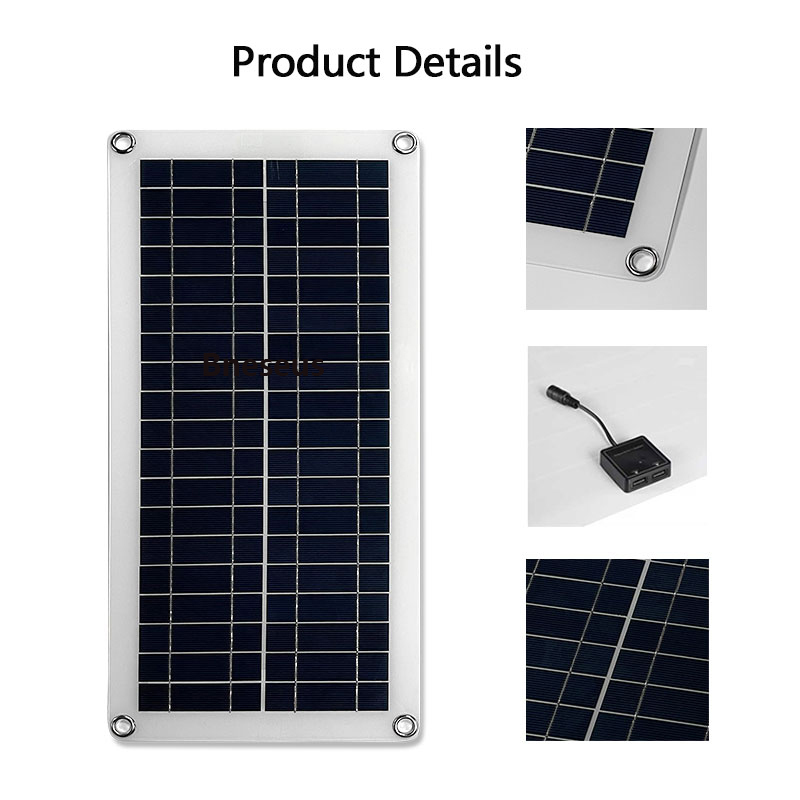 1000W Inverter Solar Panel 12V Solar Battery 10A 60A Controller Solar Panel Kit Mobile Phone RV Car Caravan Home Camping Outdoor