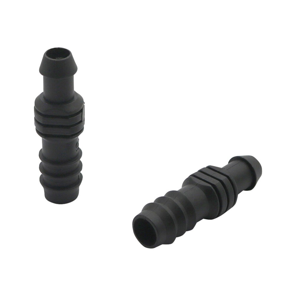 Barbed 12mm To 16mm Hose Straight Connectors Garden Water Quick Coupling Connector Gardening Irrigation Plumbing Fittings 10 Pcs