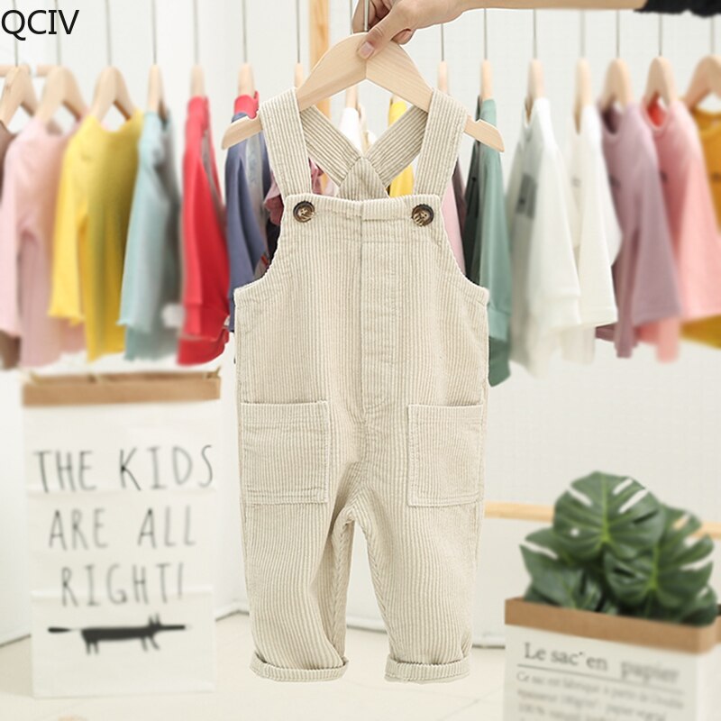 Winter Overalls Baby Algehele Broek Corduroy Overalls Slabbetje Broek Peuter Meisje Overalls Baby Boy Overalls