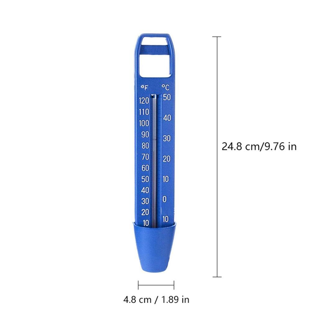 Multi-funzionale Struttura Classica Portatile Piscina Termometro Tester di Temperatura Dell'acqua Spa Stagni di Pesce Galleggiante Sonda: U