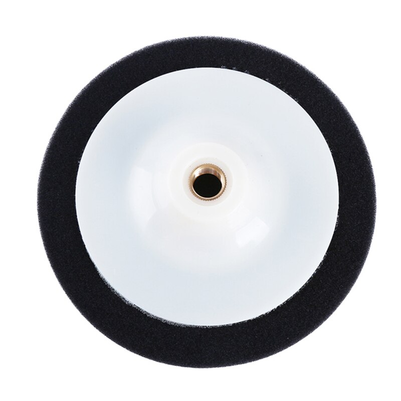 1Pc 6"(15cm) Car Polishing Pads Sponge Polishing Buffing Waxing Pad Wheel For Car Polisher Buffer Orange Pad Kit Car Washer: Black