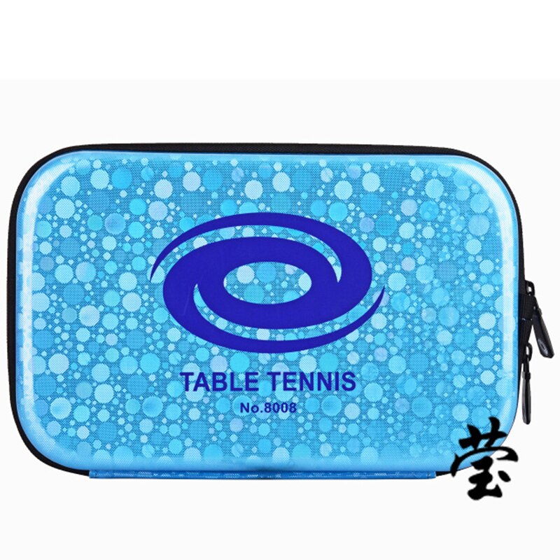 Original yinhe table tennis racket case 8008 hard case ping pong racket case: blue