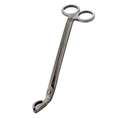 1Pc Stainless Steel Candle Wick Trimmer Oil Lamp Trim Scissor Cutter Snuffer Tool Hook Clipper Candle Accessories 180*57mm: E