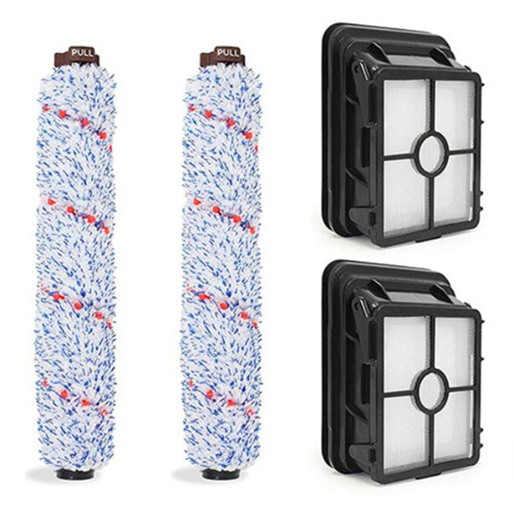 Multi-surface vacuum cleaner brush roller L and filter series for Bissell Crosswave 1785Q, 1785F, 1785B suitable 1608022