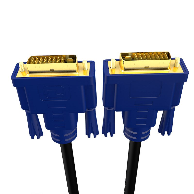 1080P DVI Cable 24+1 DVI-I DVI to DVI Cable Adapter for Projector Laptop TV PC