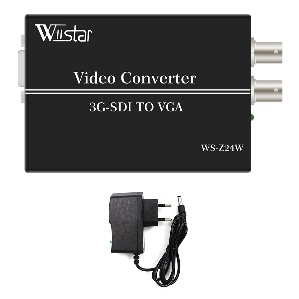 Wiistar Sdi Video Audio Converter Sdi Naar Vga Sdi Audio Video Converter Sd Hd 3G Sdi Naar Vga + audio Converter Voor Monitor