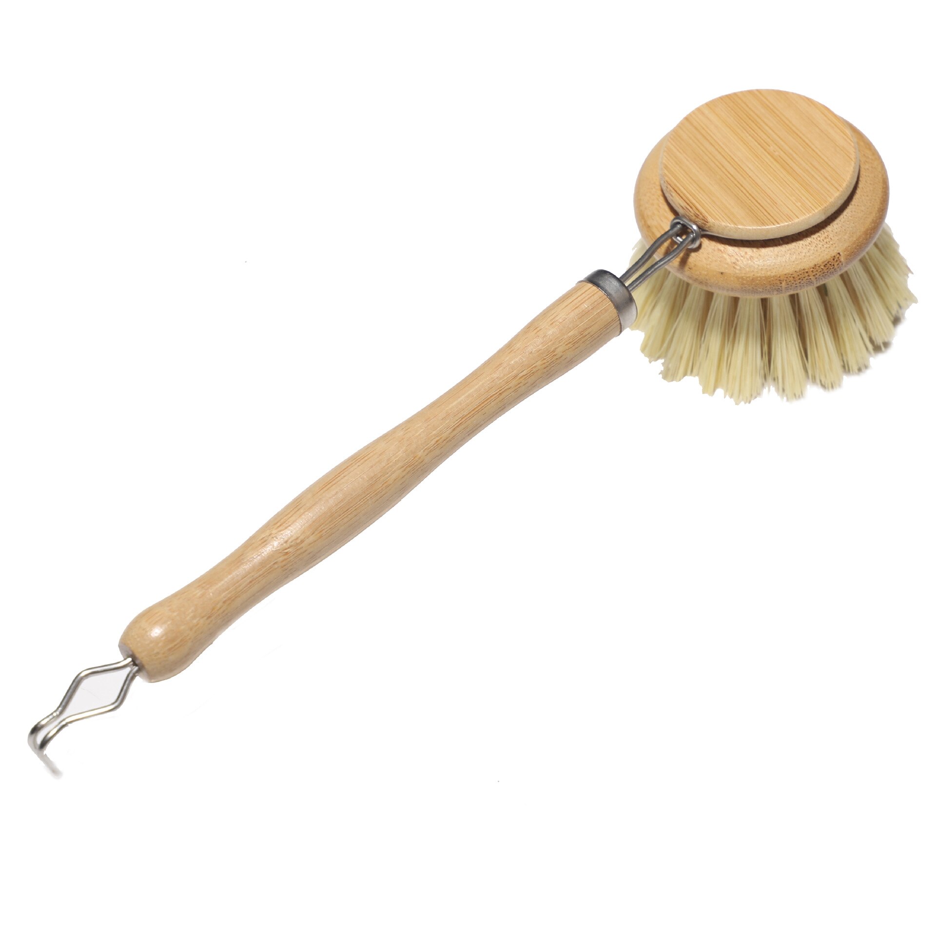 1PCS Kitchen Cleaning Brush Plant Based Made By Bamboo、Sisal、Ebow Coir For Kitchen、Bottle、Dish Cleaning Tools: Dishwashing brush 2