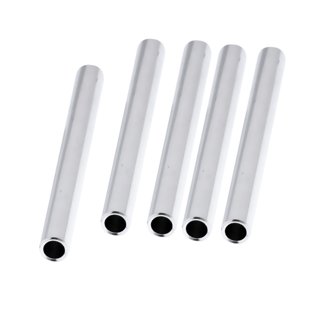Magideal 5 Stuks Lichtgewicht Aluminium Tentstok Reparatie Spalk Accessoires Voor Outdoor Camping Wandelen Travell Accessoires