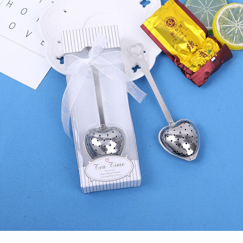 10pcs Souvenir ideas Tea infuser Wedding Favors and for Guests: White box