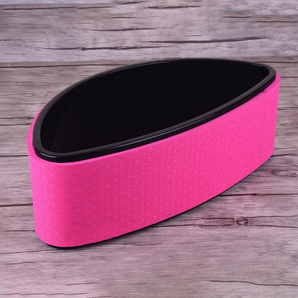 Half Round Yoga Wheel - ABS TPE Pilates Back Roller - Shoulder Stretch Fitness