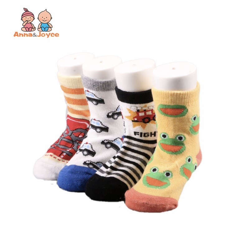 6 Paare/los niedrigsten preis Baby jungen socken Gemischte farben freundlicher socken 1-3 jahre