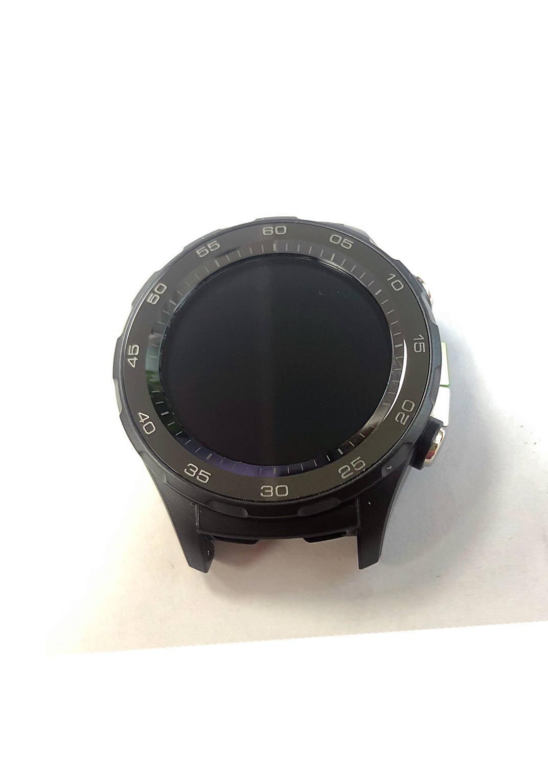 Für Huawei uhr 2 smartwatch LCD + berühren Bildschirm in sterben rahmen rahmen bildschirm reparatur und Ersatz: Schwarz 4G frameLCD