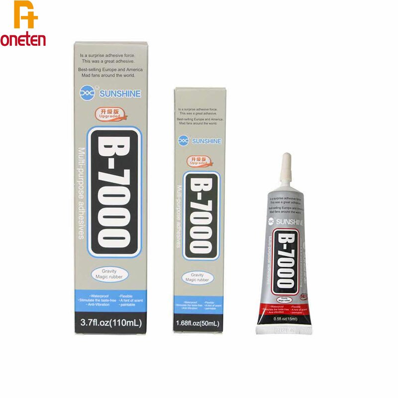 Luce Del suola S-7800 B-7000 Colla B7000 Multi scopo Colla Adesivo Resina Epossidica a Cristalli Liquidi Del Telefono Delle Cellule di Riparazione Dello Schermo di Tocco super Colla B7000